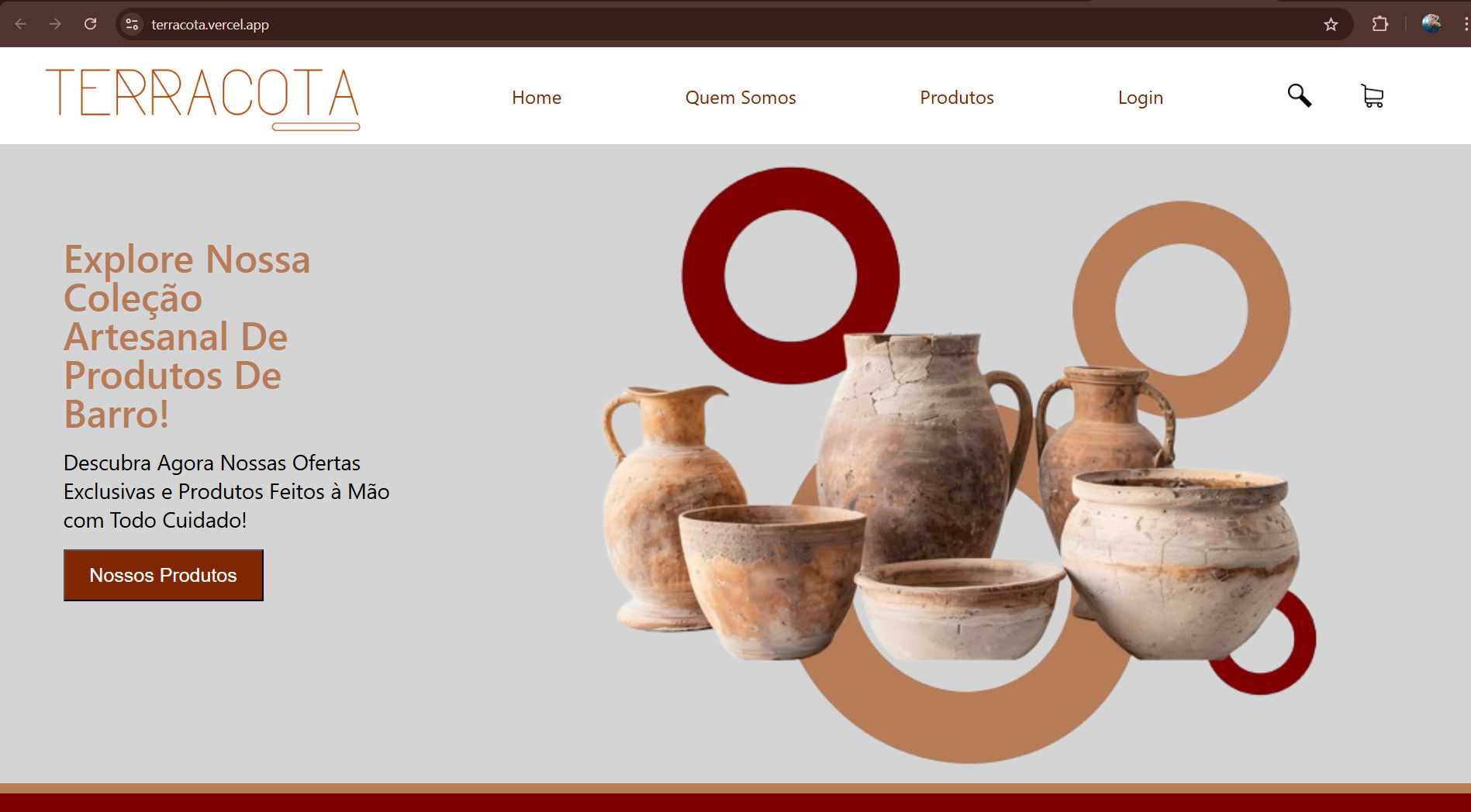 Terracota: Sistema de E-commerce